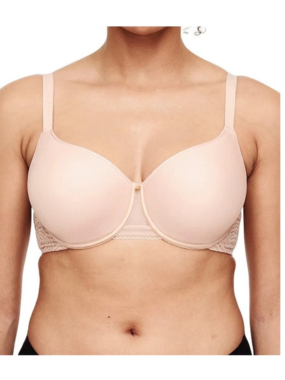 Chantelle C Jolie Memory Foam Convertible Leotard Back T-shirt Bra 32DDDD Rose